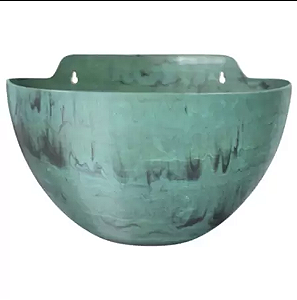 CACHEPO ELEGANCE DE PAREDE MÉDIO - Cores Café e Guatemala