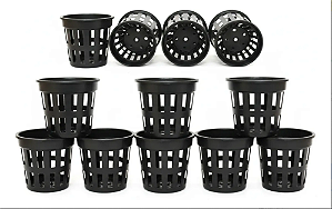 Kit De 15 Vasos Vazado Redinha: Drenagem Para Suas Plantas