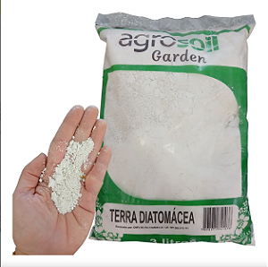 Terra Diatomácea Pura 3L para Combate a Pragas