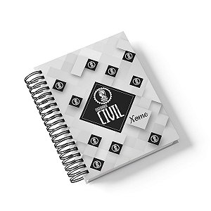 Caderno Personalizado Engenharia Civil (#03) - A5 15x21cm (PEQUENO) - Com 100 Folhas