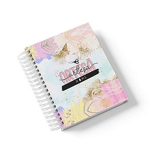 Caderno Personalizado Artesã (#02) - A5 15x21cm (PEQUENO) - Com 100 Folhas