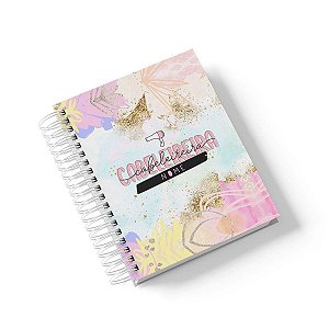 Caderno Personalizado Cabeleireira (#02) - A5 15x21cm (PEQUENO) - Com 100 Folhas