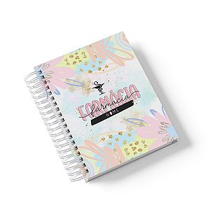 Caderno Personalizado Farmácia (#02) - A5 15x21cm (PEQUENO) - Com 100 Folhas
