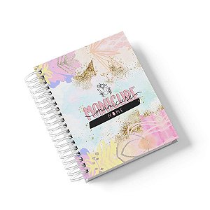 Caderno Personalizado Manicure (#02) - A5 15x21cm (PEQUENO) - Com 100 Folhas