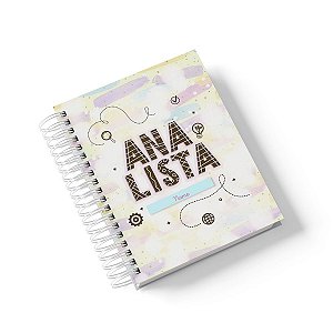 Caderno Personalizado Analista (#01) - A5 15x21cm (PEQUENO) - Com 100 Folhas