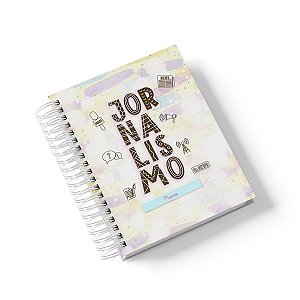 Caderno Personalizado Jornalismo (#01) - A5 15x21cm (PEQUENO) - Com 100 Folhas