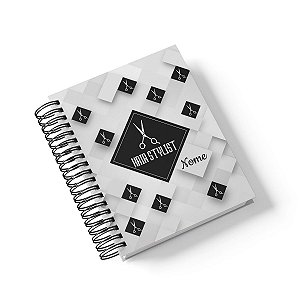 Caderno Personalizado Hair Stylist (#03) - A5 15x21cm (PEQUENO) - Com 100 Folhas