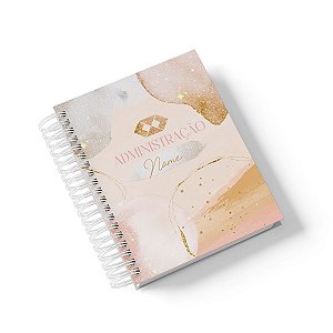Caderno Personalizado Administração (#04) - A5 15x21cm (PEQUENO) - Com 100 Folhas