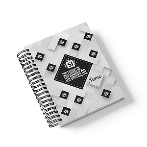 Caderno Personalizado Sistema de Informação (#03) - A5 15x21cm (PEQUENO) - Com 100 Folhas