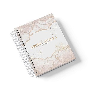 Caderno Personalizado Arquitetura (#06) - A5 15x21cm (PEQUENO) - Com 100 Folhas