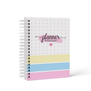 Planner Financeiro com Capa Dura Candy – Organize Suas Finanças e Comece a Juntar Dinheiro