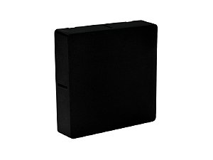 Arandela led taschibra cibele 6w 3000k preto/