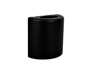 Arandela led taschibra lyra 3w 3000k preto/