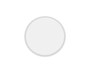 Arandela led taschibra optic circle ontw 6w branco/