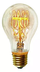 Kit 5 Lâmpadas filamento de carbono blumenox a19 40w 127v/