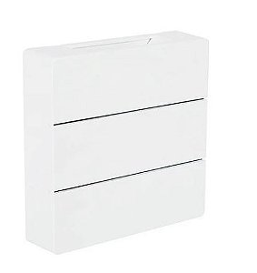 Arandela led taschibra pilar 6w 3000k branco/