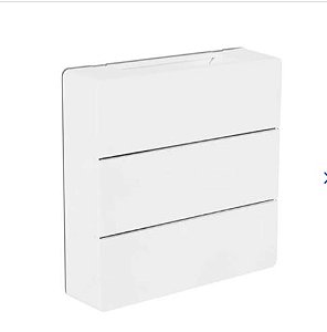 Arandela led taschibra pilar 6w 6500k branco/