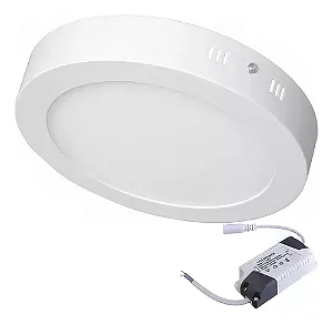 Painel Led 24 W Lux Redondo Sobrepor 6500K Taschibra