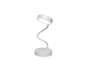 Luminária de mesa LED Taschibra Puck recarregável