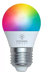 Lâmpada Inteligente Bolinha Rgb Wifi Smart Taschibra