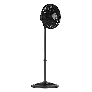 Ventilador de coluna 30 cm 6 pás preto - Ventisol
