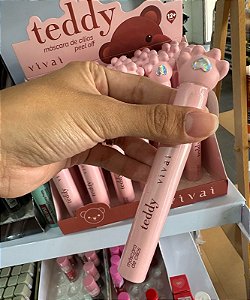 Máscara de cílios linha teddy compell off vivai