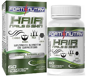 Fortinutry Hair Cabelo, Barba, Pele e Unha