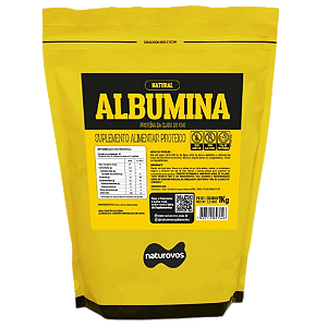 Albumina Natural  1kg - Naturovos