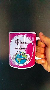 Caneca de Porcelana - Branca (Personalizada)