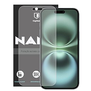 Película Para iPhone 16 Plus (6.7) Kingshield Nano Vidro - Fosca