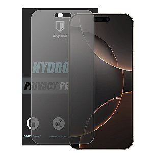 Película Para iPhone 16 Pro (6.3) Kingshield Hydrogel - Privacidade