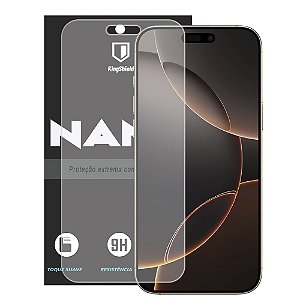 Película Para iPhone 16 Pro (6.3) Kingshield Nano Vidro - Fosca