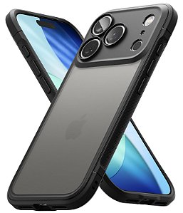 Capa Capinha Ringke Fusion Bold Para iPhone 17 Pro 6.3 - Preto