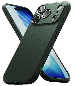 Capa Capinha Ringke Onyx Para iPhone 17 Pro 6.3 - Verde