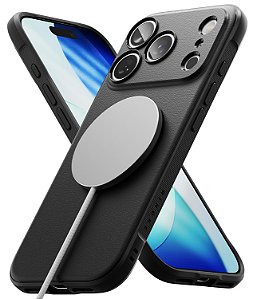 Capa Ringke Onyx MagSafe Para iPhone 17 Pro Max - Preto