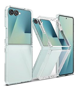Capa Capinha Ringke Fusion Para Galaxy Z Flip 7 - Clear