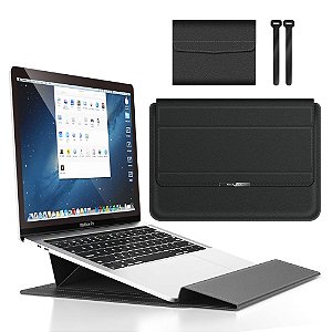 Capa KingShield EcoStyle para Notebook, MacBook, 13/14, Preto