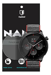 Película Amazfit Gtr 4 Kingshield Nano Vidro - Fosca