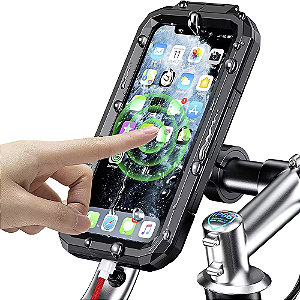 Suporte de Celular para Moto e Bicicleta à Prova d'Água M1