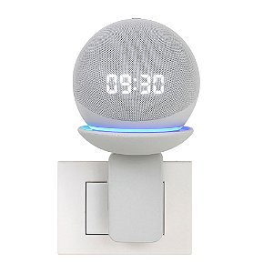 Suporte de Parede para Echo Dot 5 / 4 , DotWall, Branco