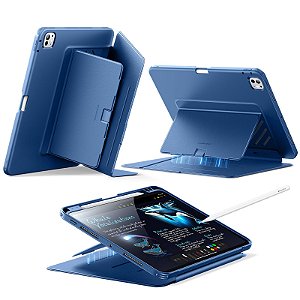 Capa ESR para iPad Pro 11 M5/M4 2025/2024 Suporte 360 Hybrid-Azul