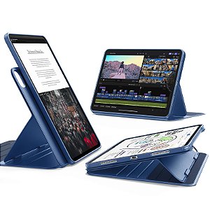 Capa Para iPad Pro 11 M5/M4 (2025/2024) ESR Shift Magnetic 360-Azul
