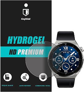 Película Huawei Gt 3 Pro (46mm) Kingshield Hydrogel HD Cobertura Total (3X Unid)
