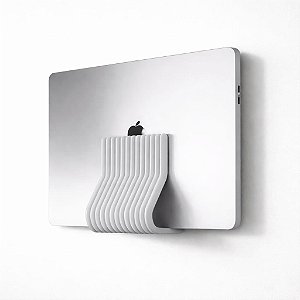 Suporte Vertical de Parede Notebook e Macbook, Stand One 17mm, Cinza