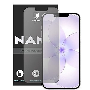 Película Para iPhone 17e (6.1) Kingshield Nano Vidro - Fosca
