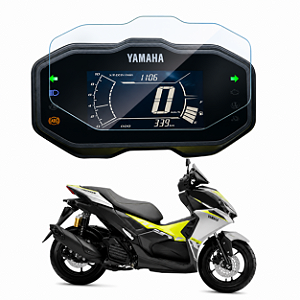 Película Painel Yamaha Aerox Abs 160 2026 Nano Vidro - Clear