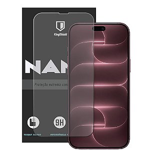 Película Para iPhone 18 Pro Max KingShield Nano Vidro - Clear
