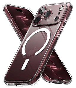 Capa Capinha Ringke Fusion Magsafe Para iPhone 18 Pro/17 Pro - Clear