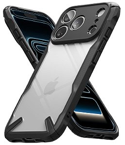 Capa Capinha Ringke Fusion-X Para iPhone 18 Pro Max/17 Pro Max - Preto