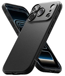 Capa Capinha Ringke Onyx Para iPhone 18 Pro Max/17 Pro Max - Preto